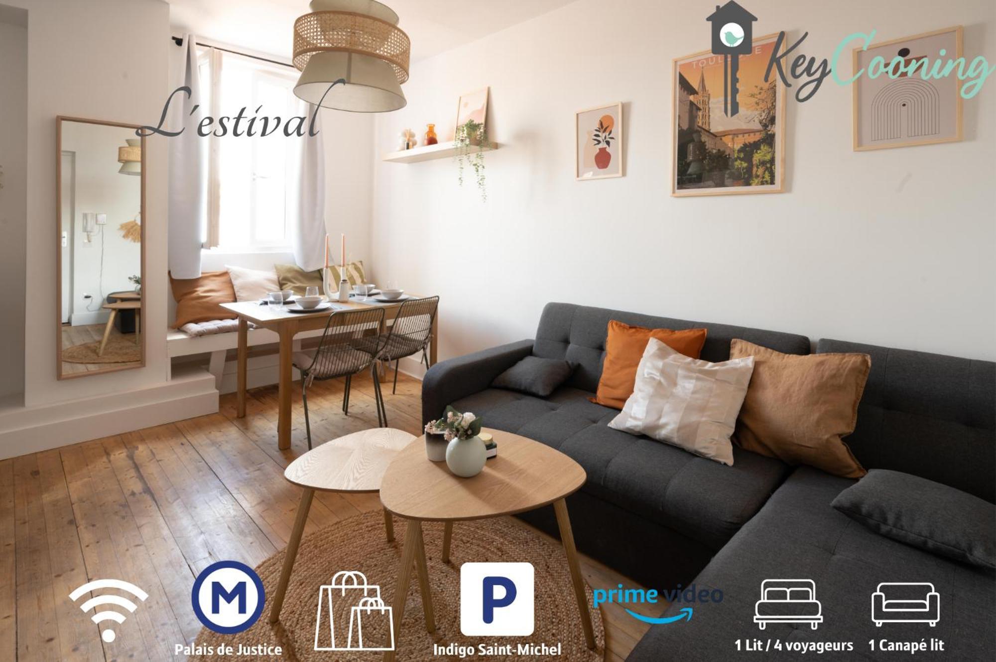 L'Estival Champetre - Metro Et Tramway A Cote Apartman Toulouse Kültér fotó